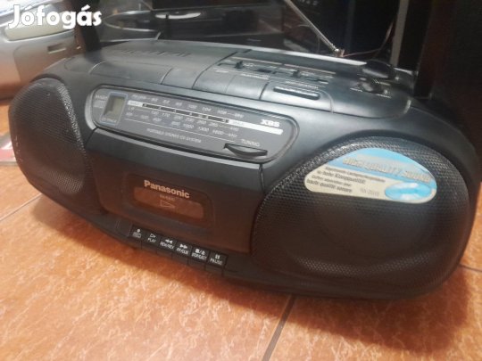 Panasonic kazettás Rádiós CD-s magnó 