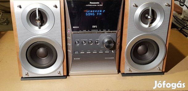 Panasonic nagyteljesítményű Bi AMP hifi mp3