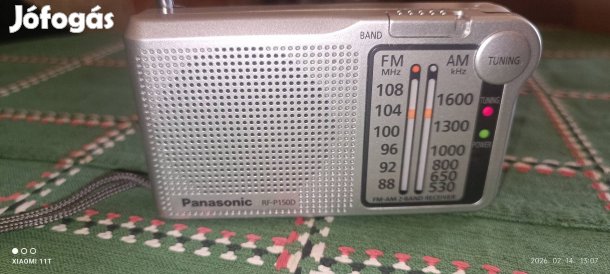 Panasonic rf-p1500, autentikus kisrádió, teljesen új. Utánvét 
