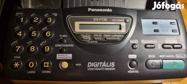 Panasonic telefon, fax hibás 