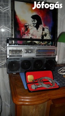 Panasonic több sávos boombox rádiós hifi újonnan, nagy teljesít. 90 W