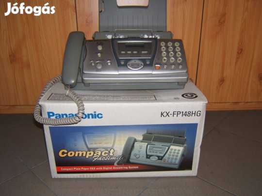 Panasonic üzenetrögzítős telefon+fax Kx-FP148HG
