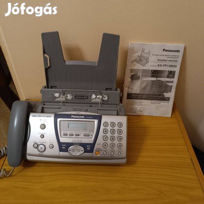 Panasonic üzenetrögzitővel rendelkező, faxos vonalas telefon