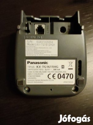 Panasonic vezetéknélküli dual telefon. 