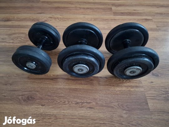 Panatta 2x 15kg-os + 1x 9kg-os Súlyzó Kézisúlyzó