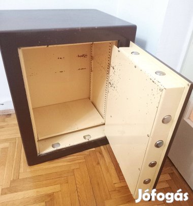 Páncélszekrény safe barna