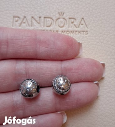 Pandora Hold és csillagok ezüst klip cirkóniával