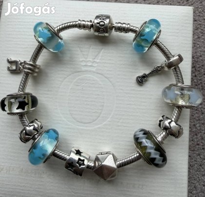 Pandora karkötő + charm