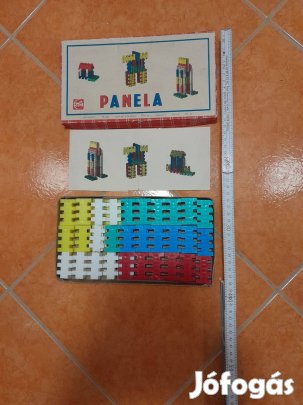 Panela műanyag építő játék 90 darabos