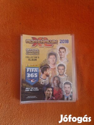 Panini Adrenalyn XL FIFA 365 2018. album, új, üres