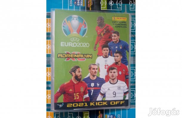 Panini Euro 2020 kick off Euro 2021 kártyagyűjtő album