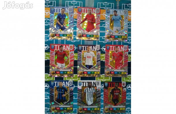 Panini FIFA 365 2023 Adrenalyn Titan focis kártya