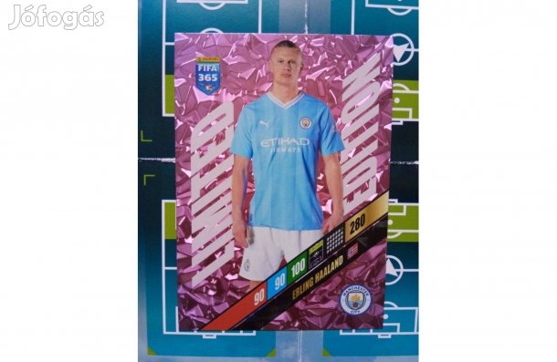 Panini FIFA 365 2024 Adrenalyn Haaland XXL Limited kártya