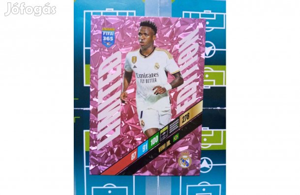 Panini FIFA 365 2024 Adrenalyn Vini Jr. XXL Limited kártya
