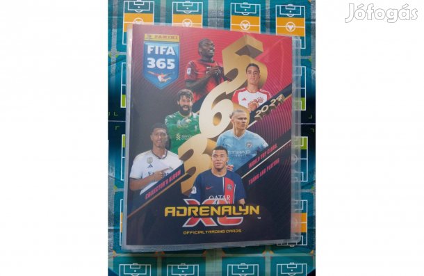 Panini FIFA 365 2024 Adrenalyn kártyagyűjtő album