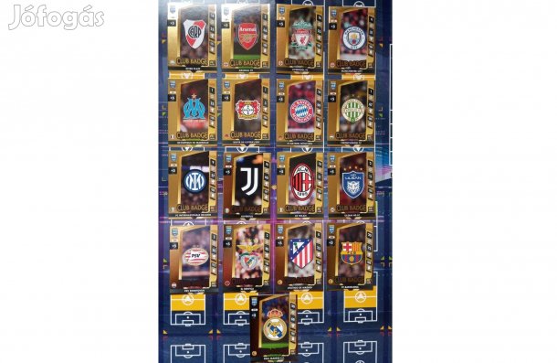 Panini FIFA 365 2025 Adrenalyn Club Badge Címer focis kártya