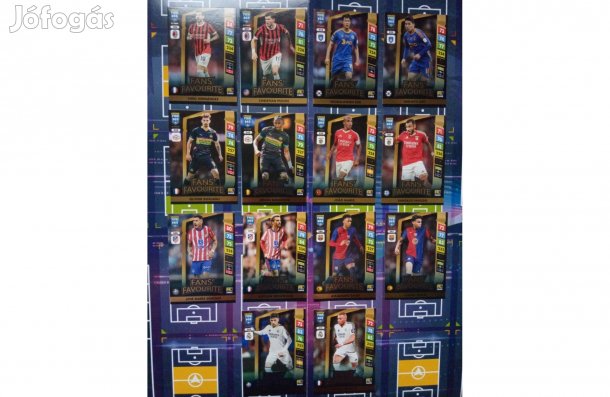 Panini FIFA 365 2025 Adrenalyn Fans focis kártya