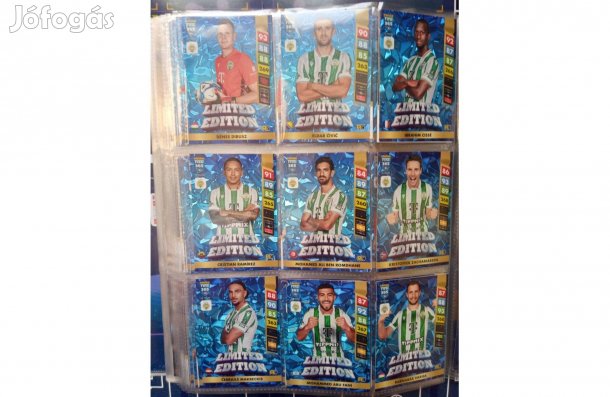 Panini FIFA 365 2025 Adrenalyn Ferencváros FTC Limited sor