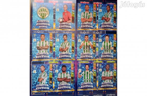 Panini FIFA 365 2025 Adrenalyn Ferencváros XXL Limited szett