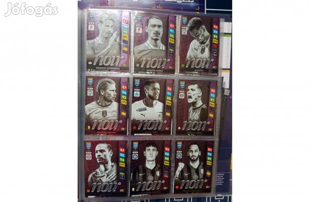 Panini FIFA 365 2025 Adrenalyn Noir kártya