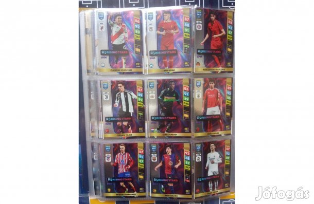 Panini FIFA 365 2025 Adrenalyn Rising Star focis kártya