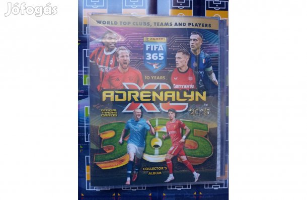 Panini FIFA 365 2025 Adrenalyn kártyagyűjtő focis album