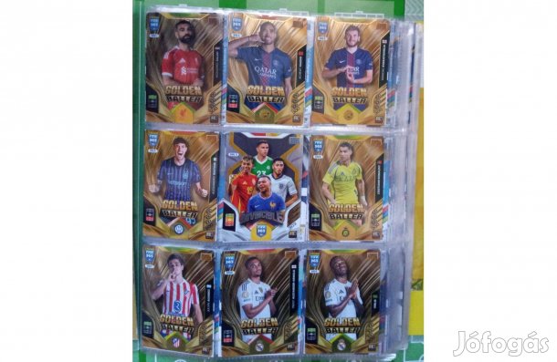 Panini FIFA 365 2026 Adrenalyn Golden Baller Top Master kártya