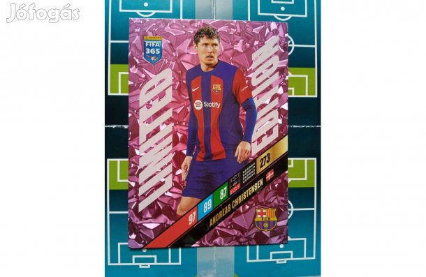 Panini FIFA 365 Adrenalyn 2024 Christensen XXL Limited kártya
