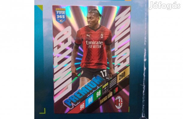 Panini FIFA 365 Adrenalyn 2024 Leao Prémium Limited focis kártya