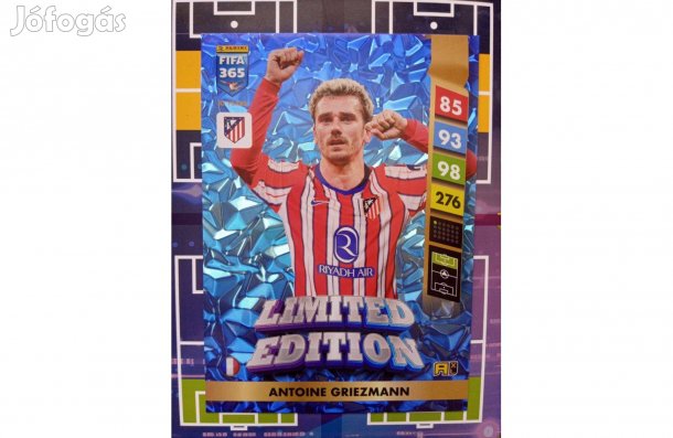Panini FIFA 365 Adrenalyn 2025 Griezmann XXL Limited kártya