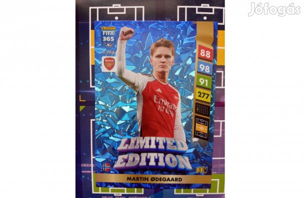 Panini FIFA 365 Adrenalyn 2025 Odegaard XXL Limited kártya