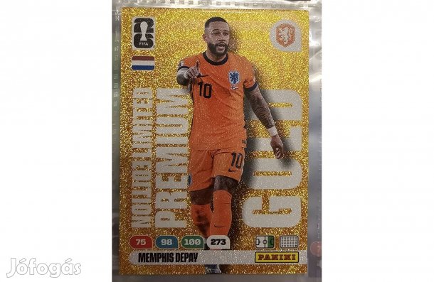 Panini FIFA World Cup 2026 - Memphis Depay Premium Gold Limited