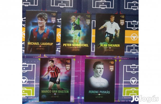 Panini Fifa 365 2015 Legend kártya teljes sor