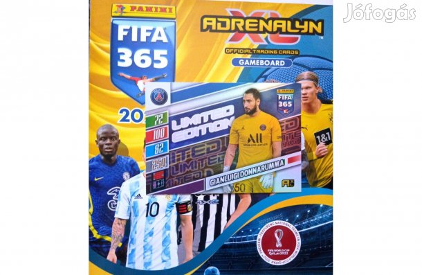 Panini Fifa 365 2022 Donnarumma XXL Limited kártya