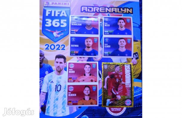 Panini Fifa 365 2022 focis matrica