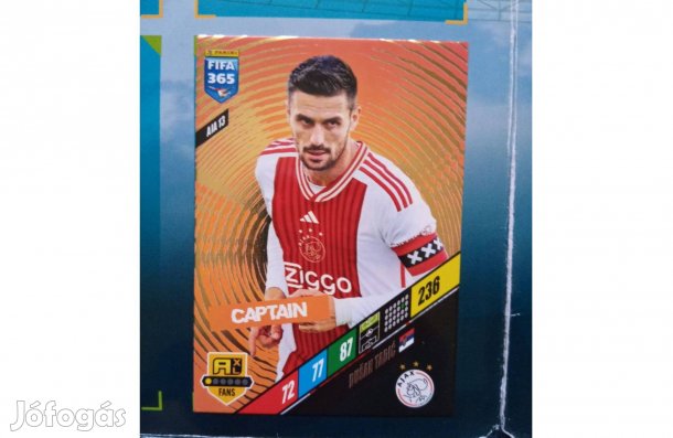 Panini Fifa 365 2024 Dusan Tadic Captain kártya