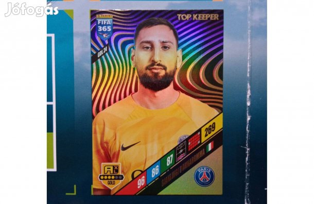 Panini Fifa 365 2024 Gianluigi Donnarumma Top Keeper kártya