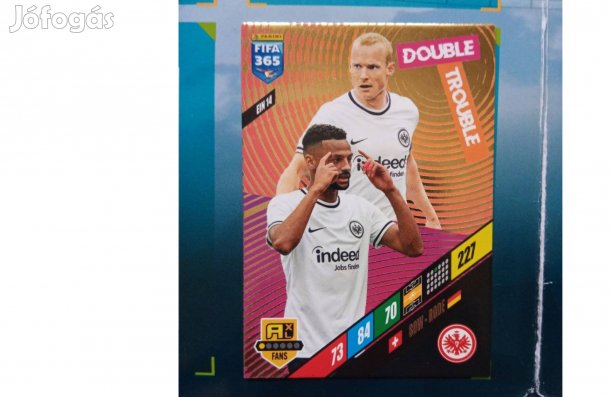 Panini Fifa 365 2024 Rode-Sow Double Trouble kártya