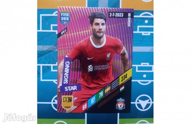 Panini Fifa 365 2024 Star Signing Szoboszlai Dominik focis kártya