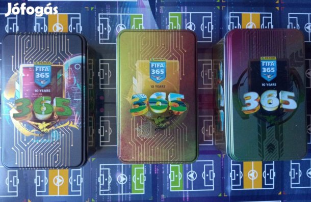 Panini Fifa 365 Adrenalyn 2025 Nagy Fémdoboz Tavaszi akció