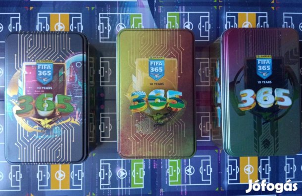 Panini Fifa 365 Adrenalyn 2025 Nagy Fémdoboz Tavaszi akció