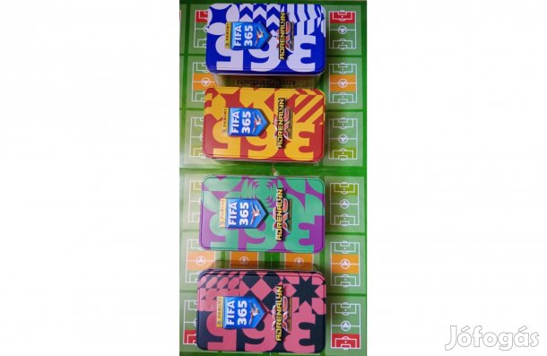 Panini Fifa 365 Adrenalyn 2026 Nagy Fémdoboz