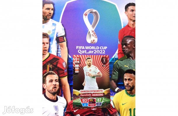 Panini Fifa World Cup Qatar 2022 Nordic Gold Hojbjerg kártya