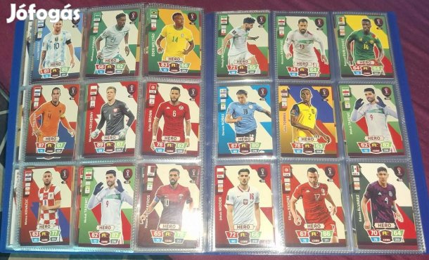 Panini Focis Kártya Album 2025-2022 kártyákkal