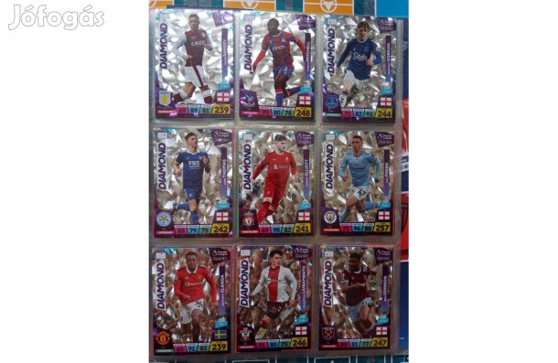 Panini Premier League 2022-2023 Adrenalyn Diamond focis kártya