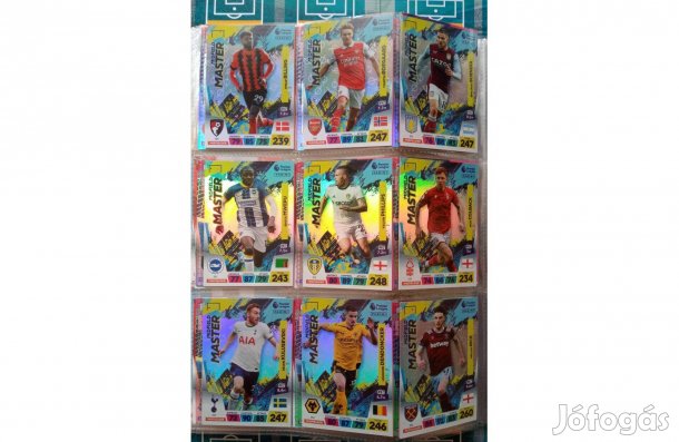 Panini Premier League 2022-2023 Adrenalyn Midfield Master focis kártya