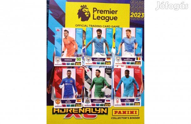 Panini Premier League 2022-2023 Adrenalyn Team Mate focis kártya