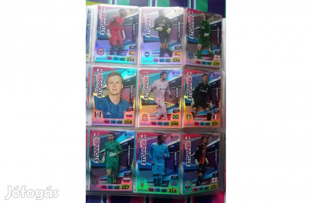 Panini Premier League 2023 Adrenalyn Super Stopper Teljes szett