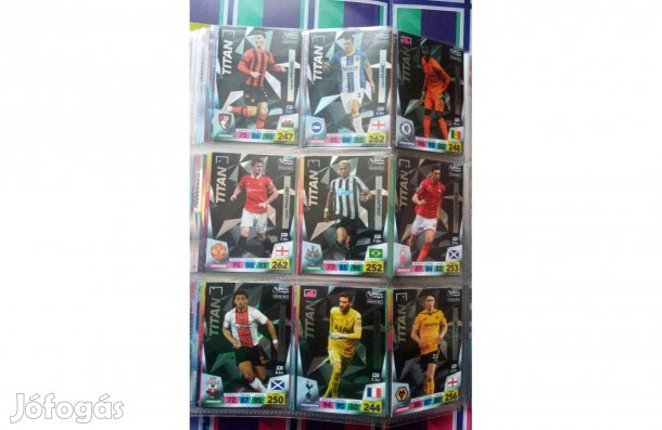 Panini Premier League 2023 Adrenalyn Titan Teljes szett