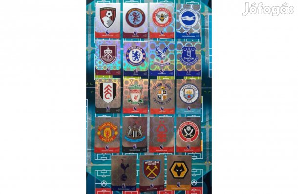 Panini Premier League 2024 Adrenalyn Club Crest Címer kártya